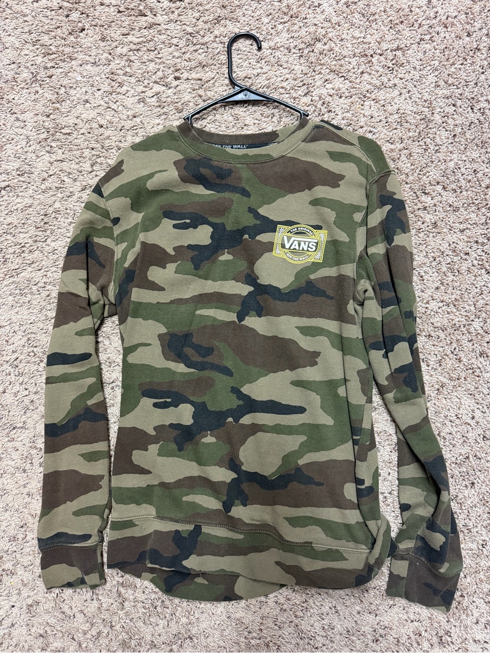 Vans Camo Crewneck Sweatshirt